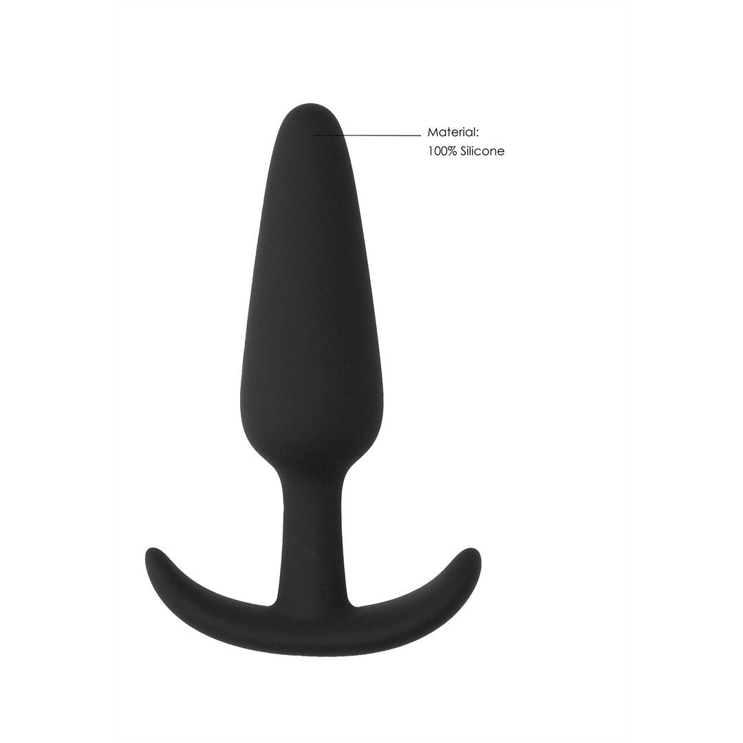 Slim Beginner Butt Plug Black – Shots Toys
