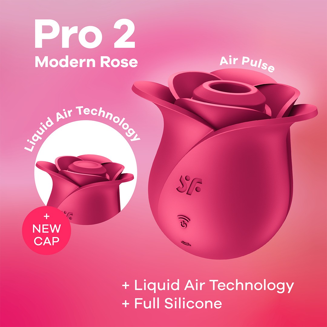 Air Pulse Vibrator Pro 2 Modern Rose – Satisfyer