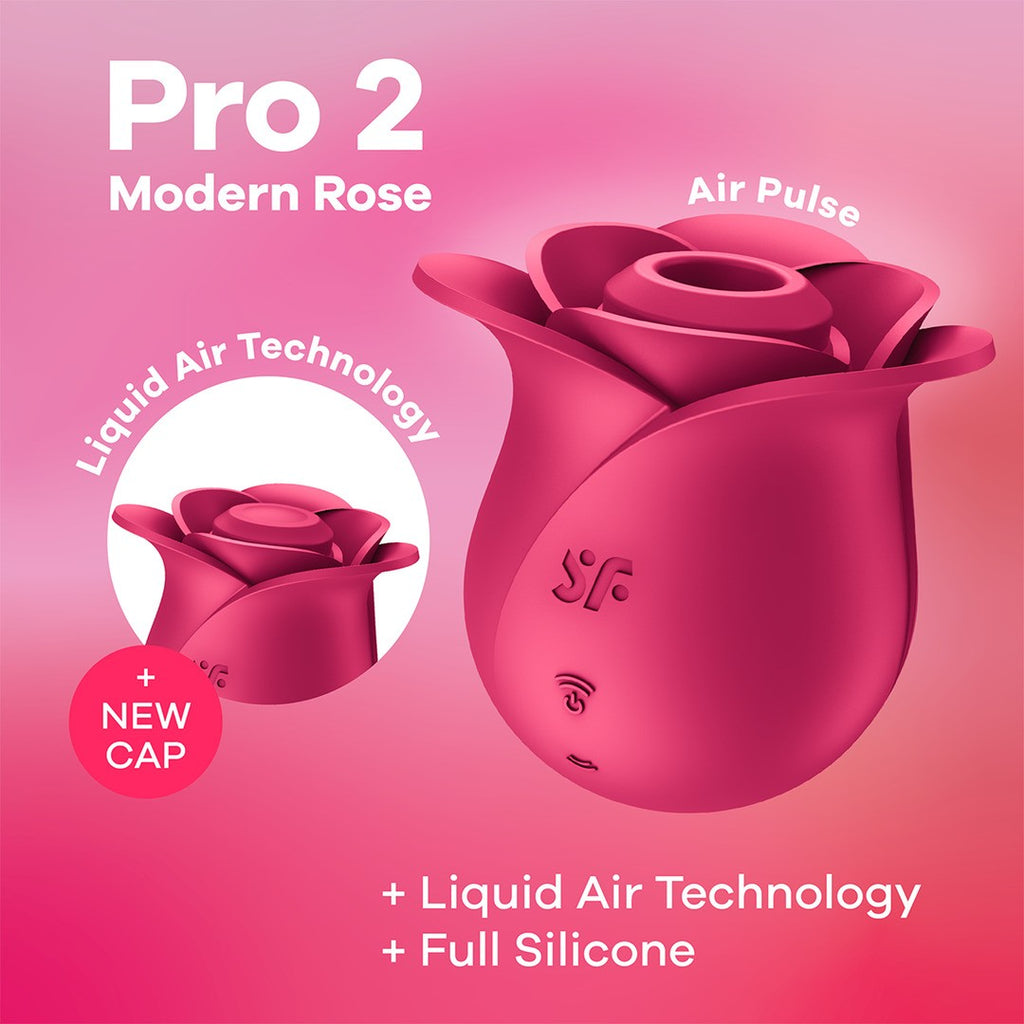 Air Pulse Vibrator Pro 2 Modern Rose – Satisfyer