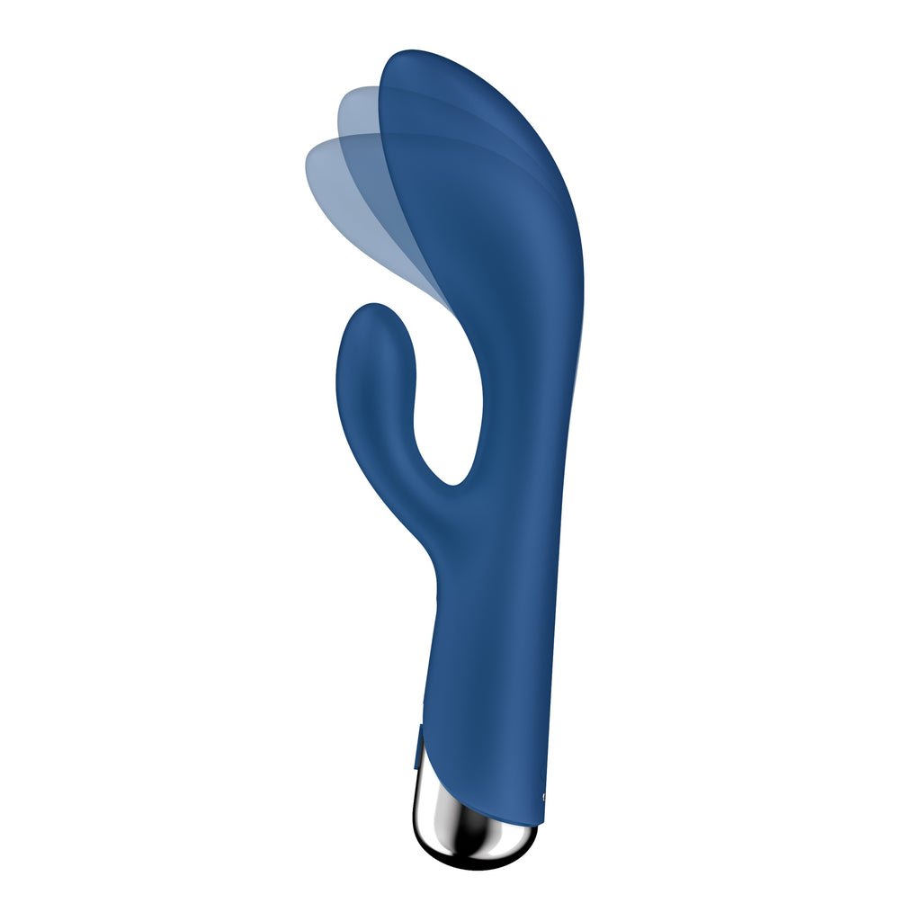 Vibrador Rabbit Giratorio 1 Azul – Satisfyer