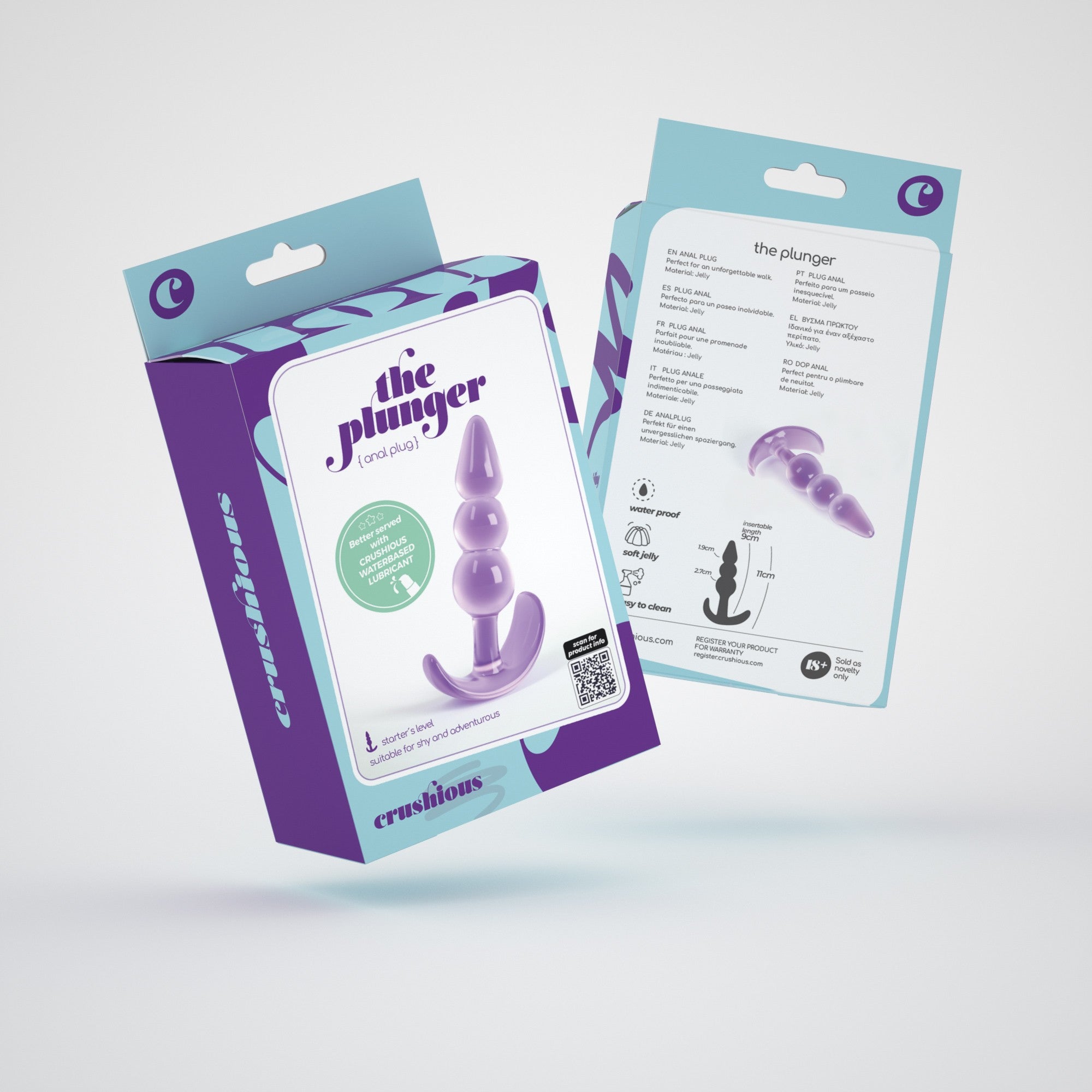 Tapón Anal The Plunger – Crushious Bijou